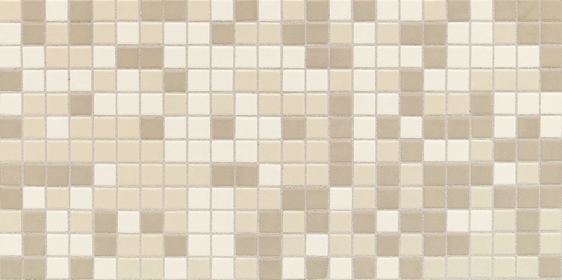 Keystone Blends Beach Blend Porcelain Mosaic - 1" X 1" - Matte