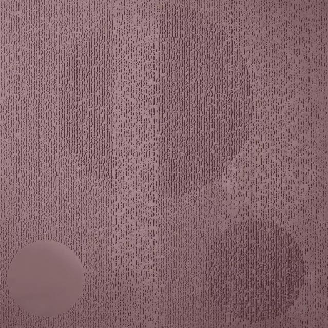 Johnsonite Misted Plum Tricycle Circulinity Rubber Tile - Textured - 24" X 24"