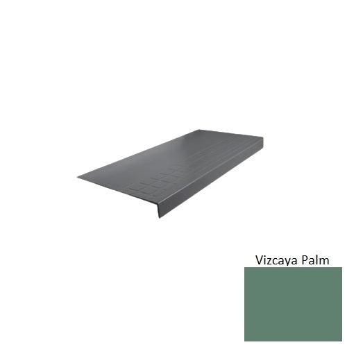 Flextones Vizcaya Palm Type 800 Distinct Designs Rubber - 12 1/4" X 72" Stair Tread - Raised Square Design
