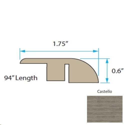 Kingston Castello Laminate Wood Moulding / Trim Reducer