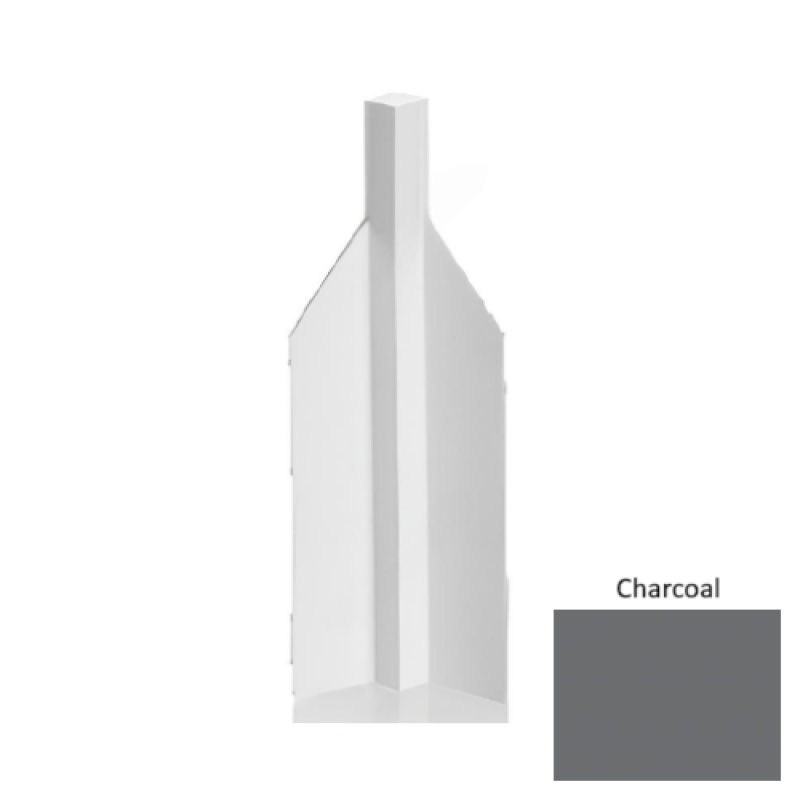 Pinnacle Charcoal Rubber Inside Micro Corner