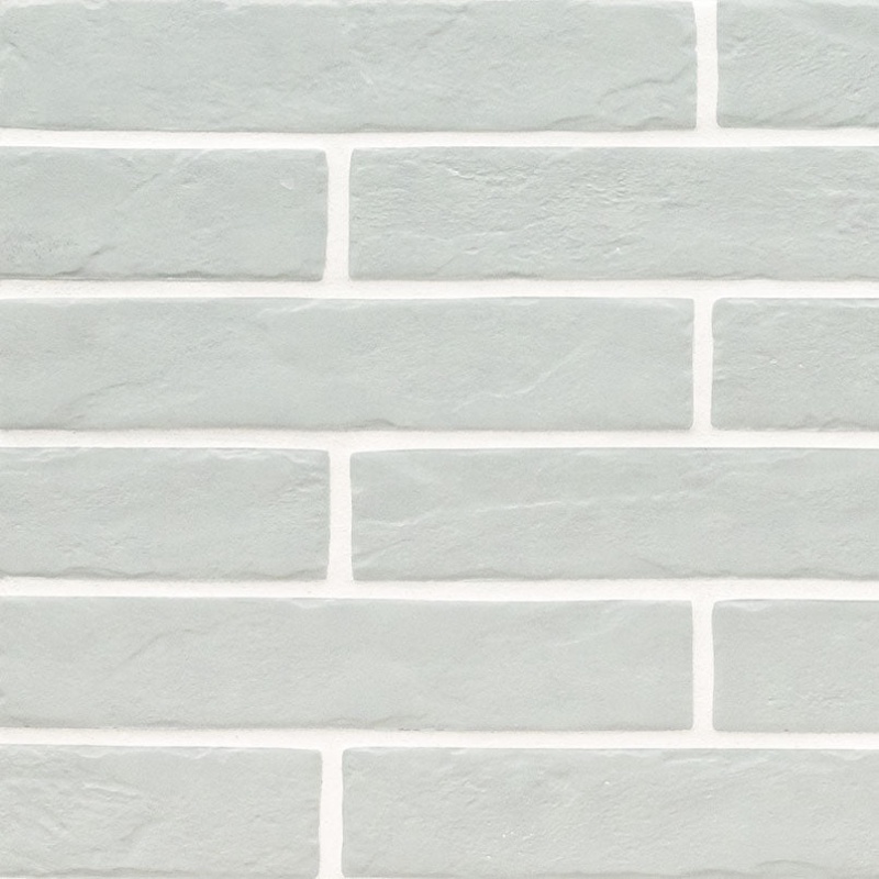 Brickstone Fog Porcelain Tile - Matte - 2" x 10"