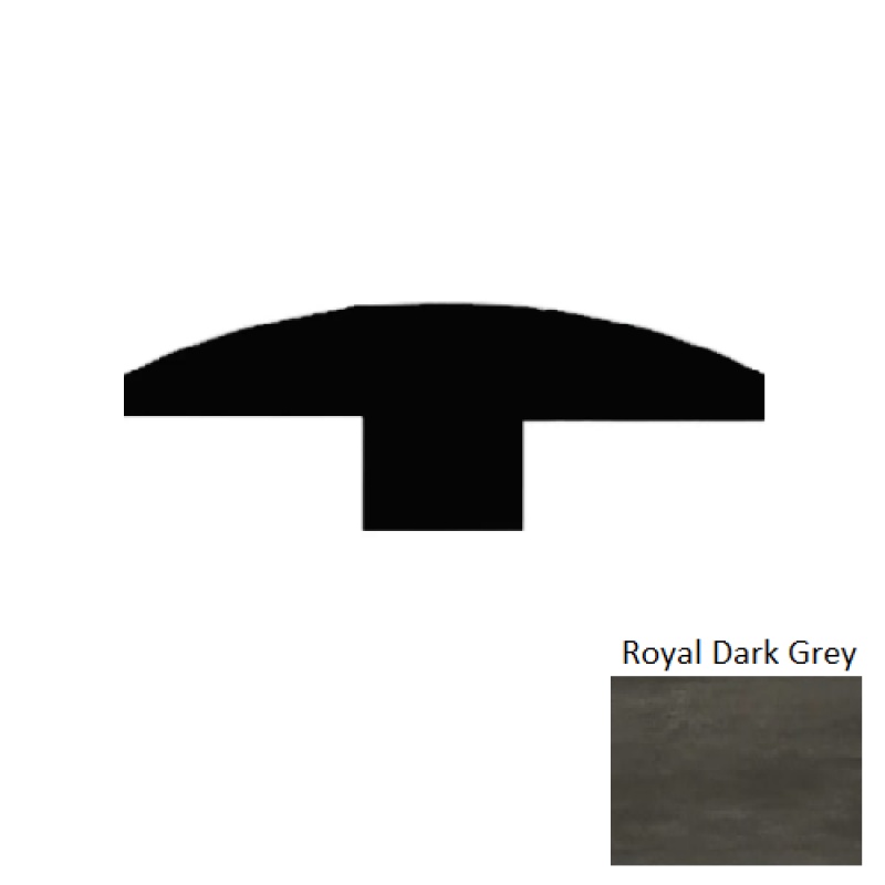 Siberian River Royal Dark Grey 94" T Molding