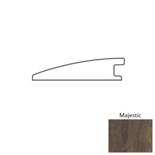 2" x 78" Hand Scraped Flush Reducer