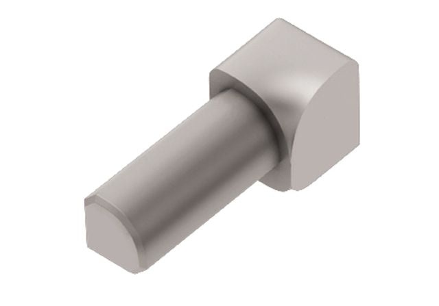 Rondec 90 Degree Inside Corner Metal Tile Edging Trim - Satin Anodized Aluminum