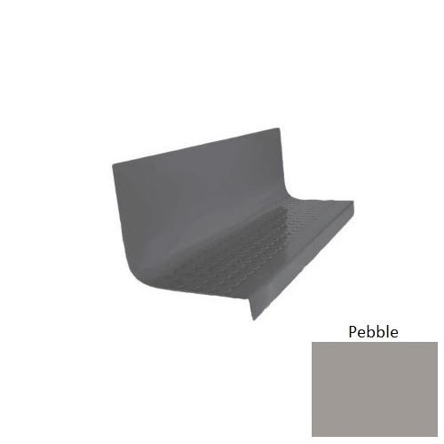 Flextones Pebble Type 1701 Distinct Designs Rubber - 20 1/2" X 72" Stair Tread - Rgt Radial Ii Raised Disc Design