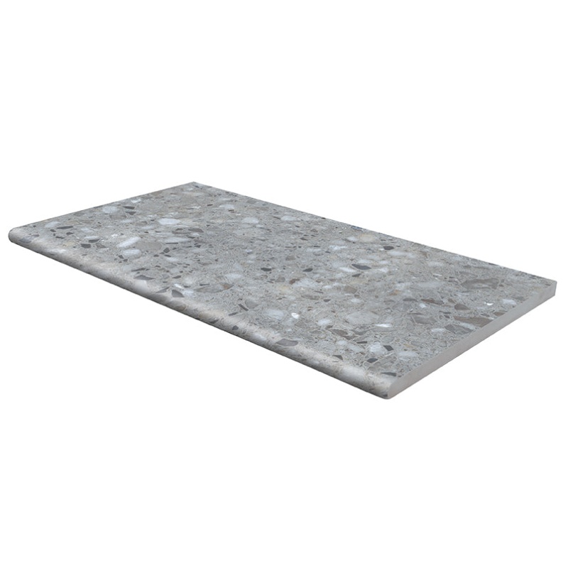 Arterra Terrazo Gris Porcelain Pool Coping