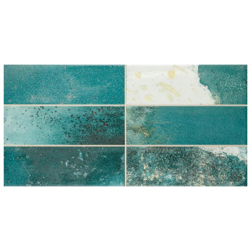 Kings Luxe Tradition Brick Green Porcelain Tile