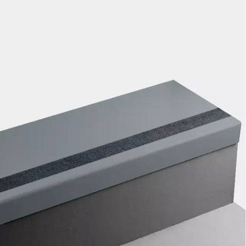 Johnsonite Blue Lagoon Hammered Rubber Stair Tread