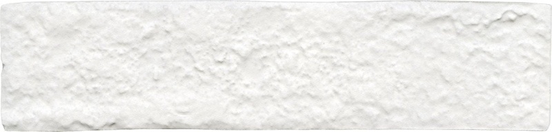 Brique White Porcelain Tile - Matte - 2" X 10"