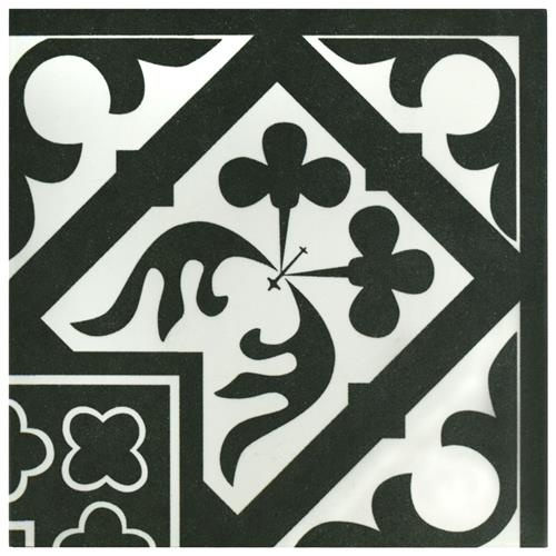 Majestic Orleans Black Angulo Porcelain Corner Tile