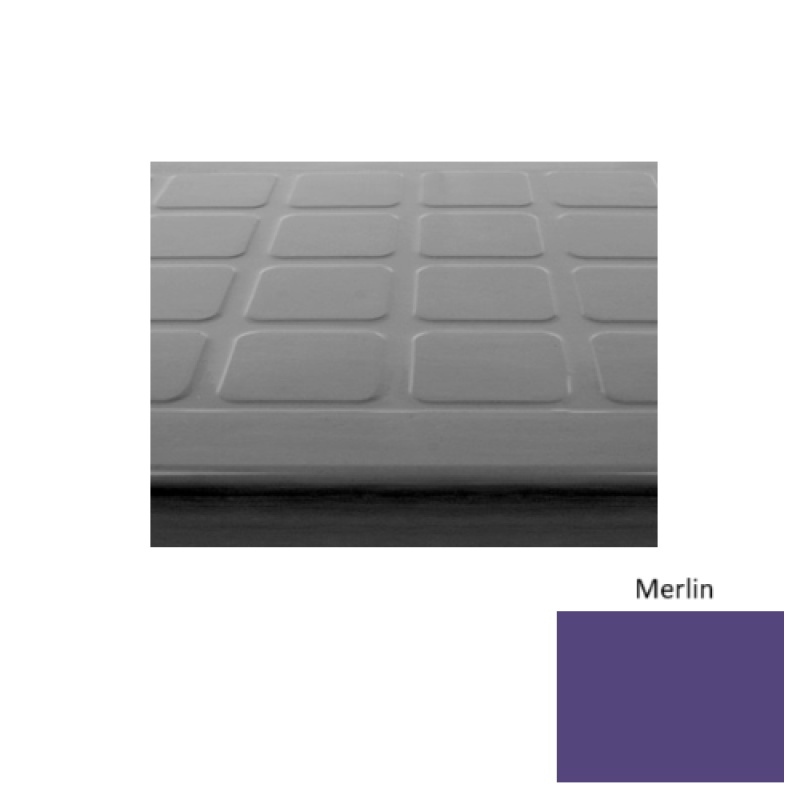 Roppe Solid 94 Merlin Raised Square Rubber Stair Tread
