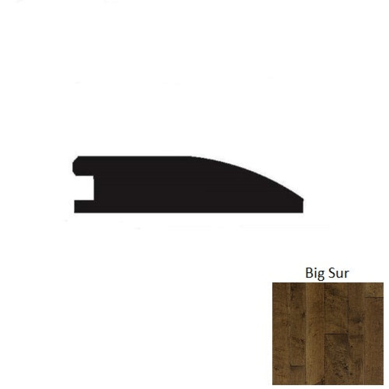 Timeless Collection Big Sur Hardwood Moulding / Trim - 2" X 90" Reducer - Hand Scraped
