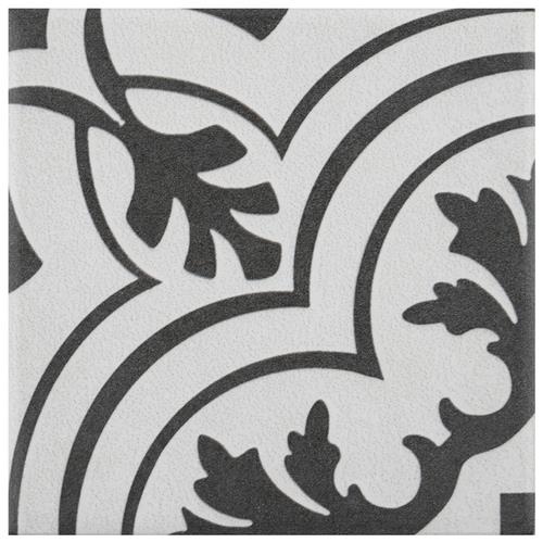 Twenties Mini Vintage Ceramic Tile - Matte - 4" X 4"