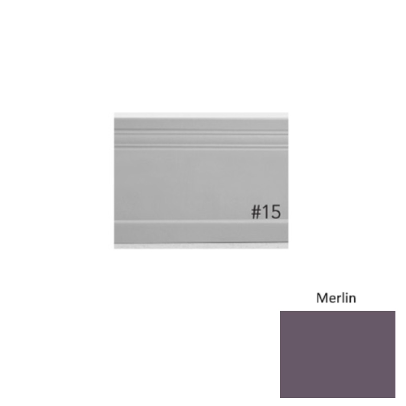 Pinnacle Plus #15 Impluse Merlin Rubber Coil Wall Base - 5 1/4" X 60 Ft