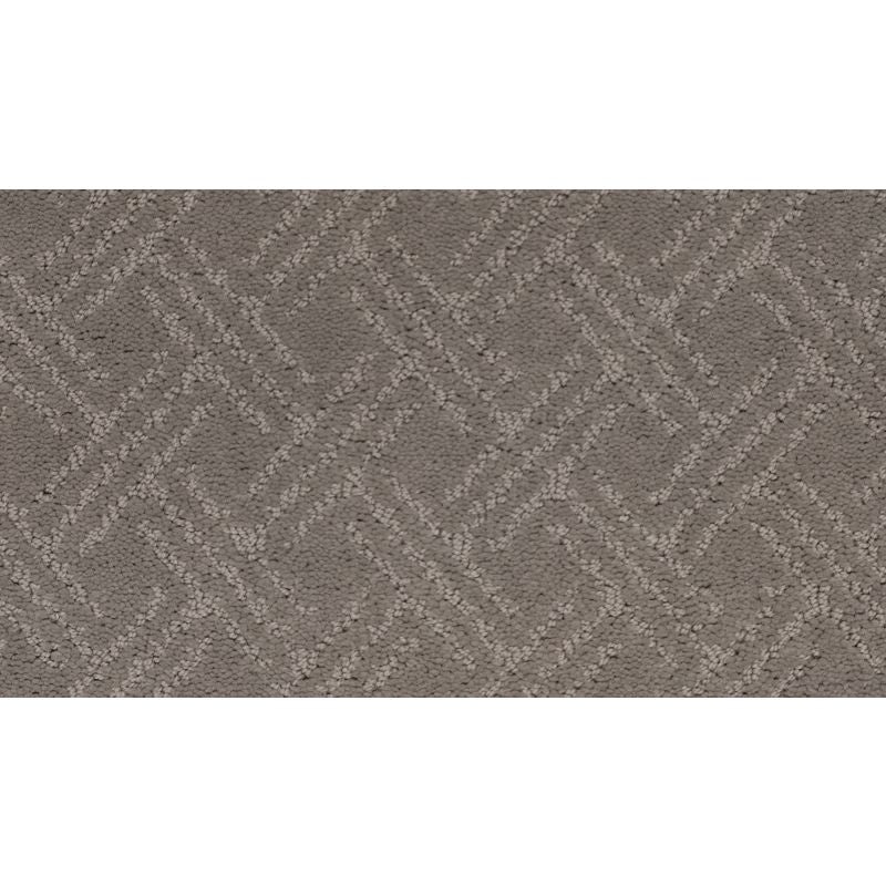 Exquisite Touch Moonlit Grey Triexta Carpet - Pattern