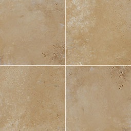 Durango Cream Travertine Paver - Tumbled