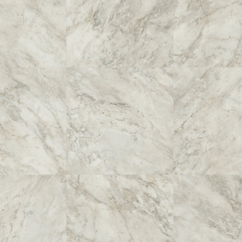 Loose Lay Corsini Marble Flexible Luxury Vinyl Tile - Polyurethane - 24" X 24"