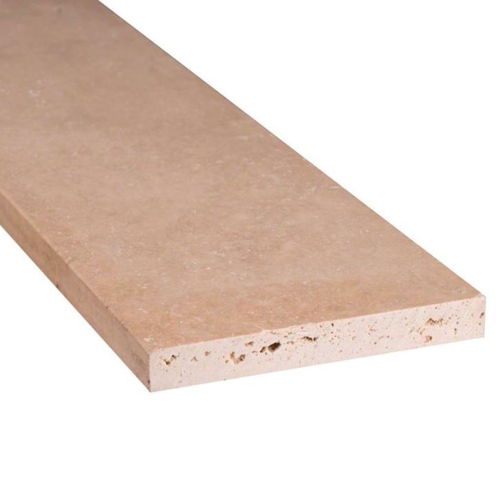 Durango Travertine Threshold - 6" X 72" Double Bevel - Honed
