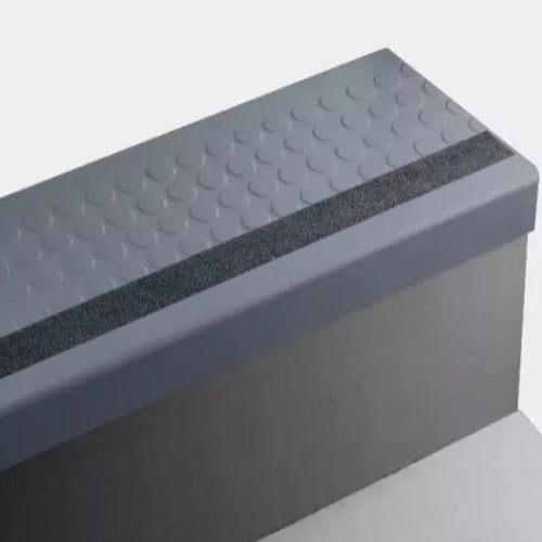 Johnsonite The Blues Raised Round Rubber Stair Tread