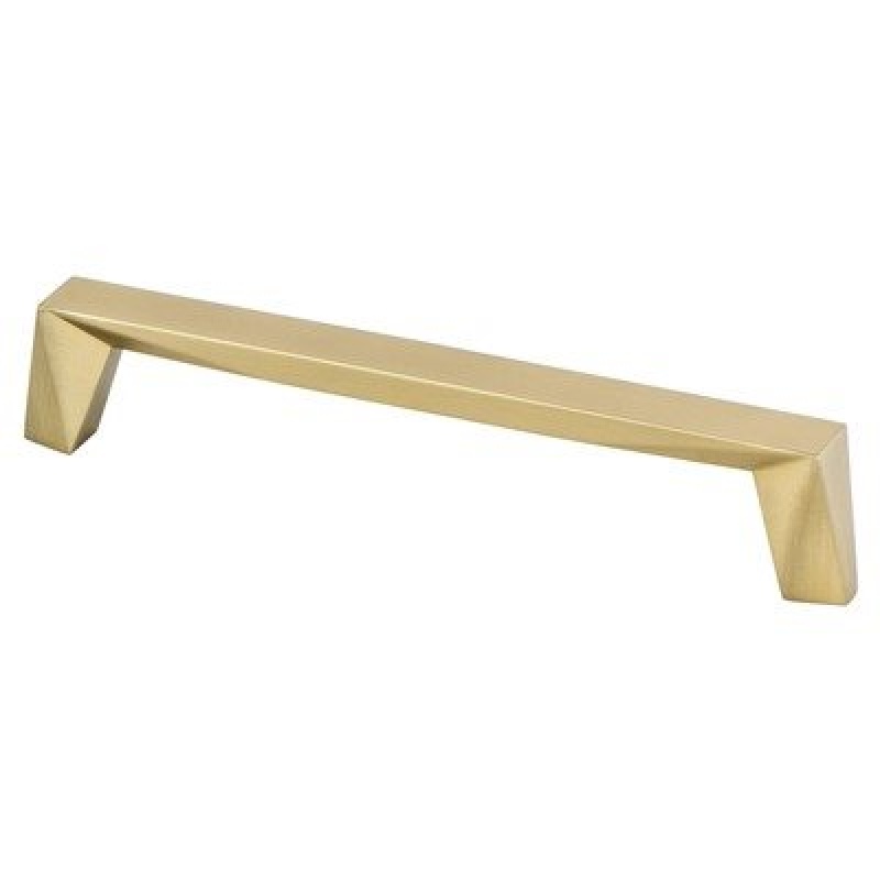 Berenson Swagger Zinc Bar Pull - Modern Brushed Gold