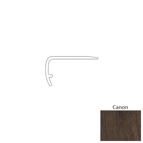 Praxis Canon Luxury Vinyl Overlap Stair Nose