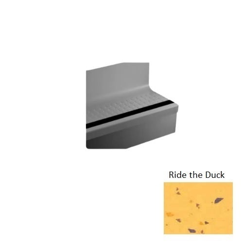 Johnsonite 19" x 48" Raised Round Rubber Stair Tread