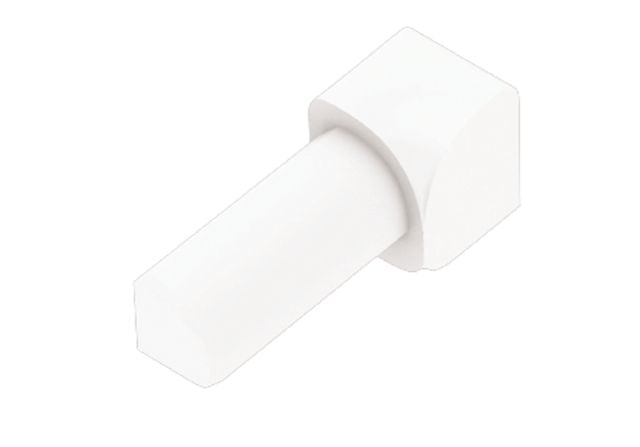 Rondec 90 Degree Inside Corner Plastic Pvc Tile Edging Trim - Bright White