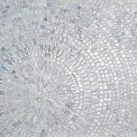 City Lights Wheel 720 St. Moritz Glass Mosaic - 1/2" X 1/2" - Polished