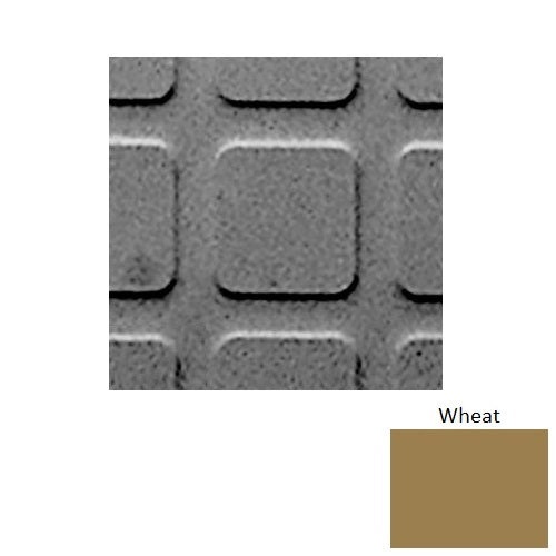 Flextones Wheat Sq Square 2 Textured Rubber Tile