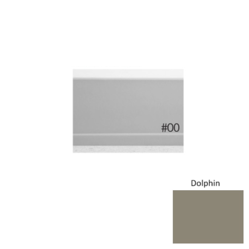 Pinnacle Plus #00 Simplicity Dolphin Rubber Coil Wall Base - 4" X 60 Ft