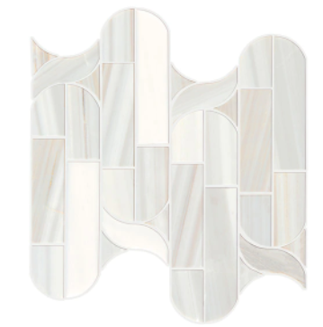Pietra Divina Calacatta Dolomiti Marble Mosaic - Cupola - Honed & Polished