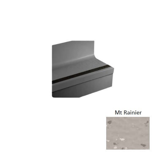 Johnsonite Mt Rainier Cubis Rubber Stair Tread with Riser