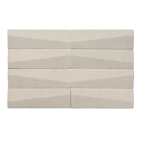 Profile Sandstone Mint Marble Mosaic - Dunes - Honed