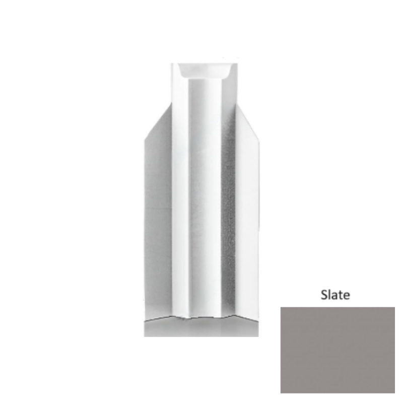 Pinnacle Slate Rubber Inside Corner Block