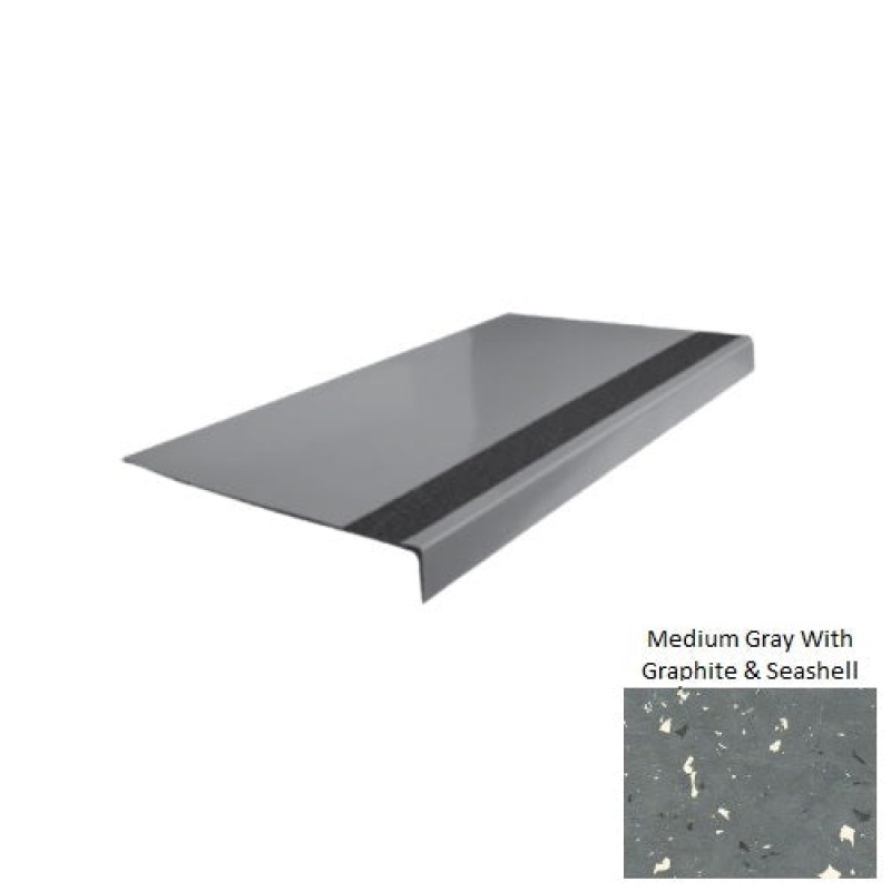 Type 170 Smooth Rubber Stair Tread