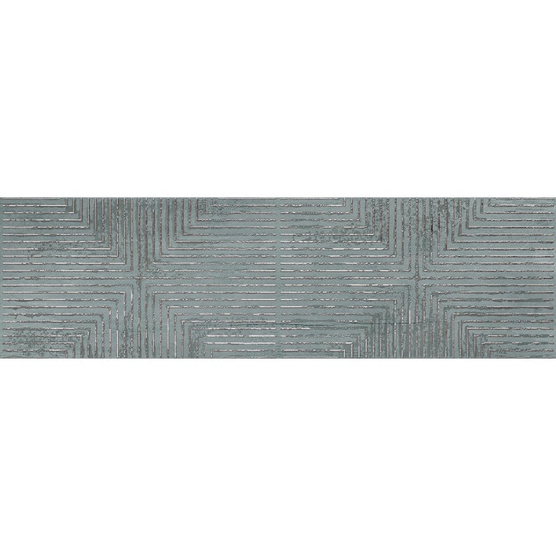 Atlantis Ocean Deco Ceramic Tile - Matte - 11.4" X 39.4"