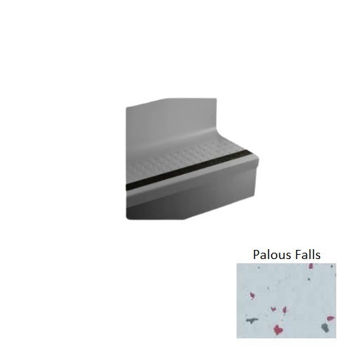 Johnsonite Palous Falls Raised Round Rubber Stair Tread
