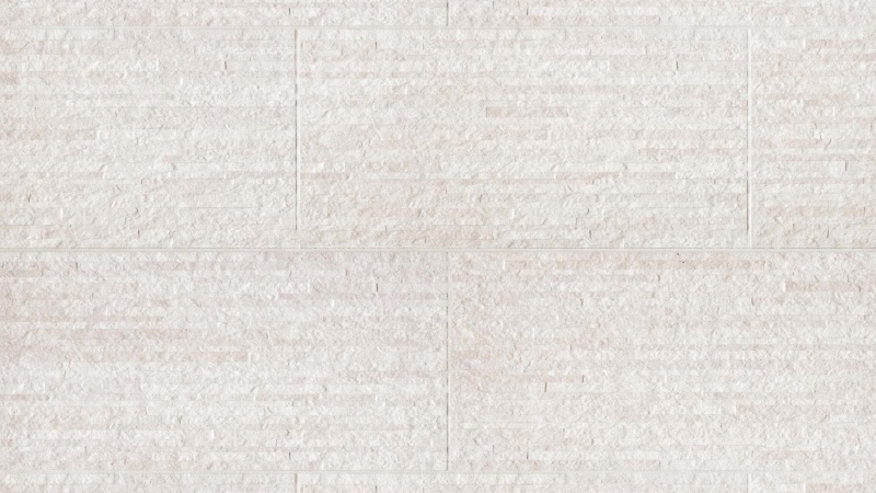 Purestone Bianco Muretto Textured Porcelain Tile - Matte - 12" X 24"