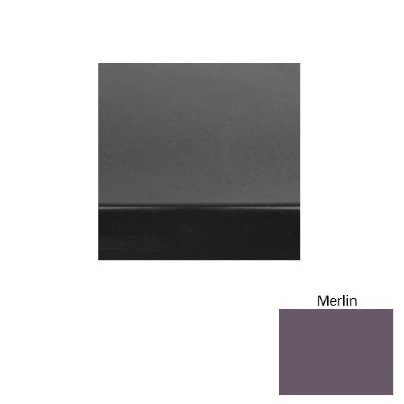 Solid 61 Merlin Heavy Duty Rubber (Rd) Stair Tread With Dupont Kevlar - Smooth