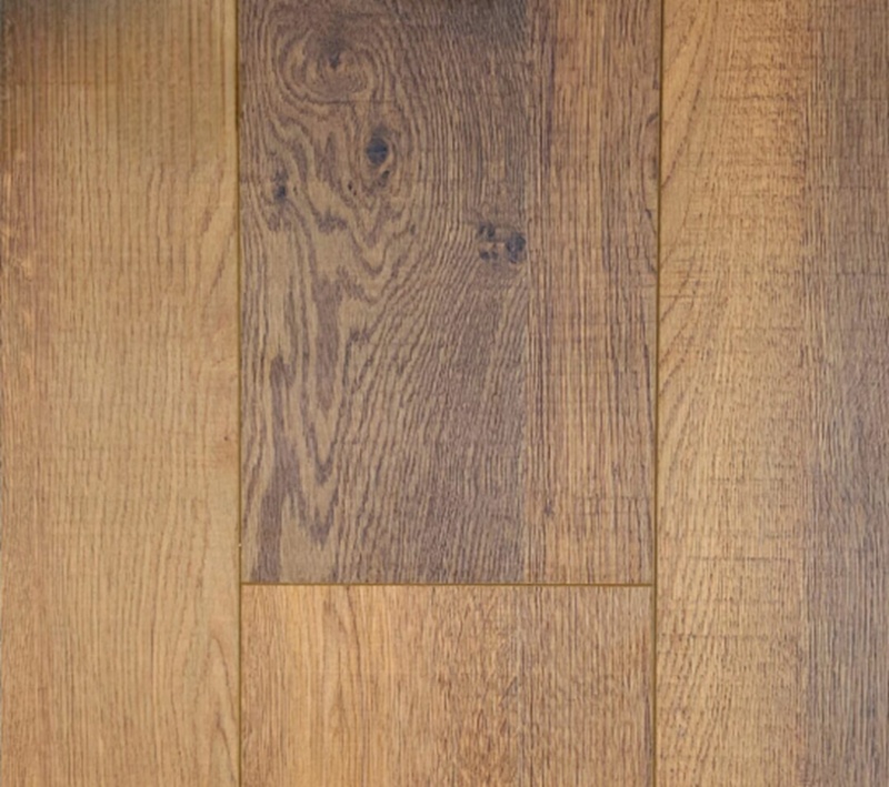 Paradise Big Sur Laminate Wood Plank Flooring - Wire Brushed - 9" X 60"