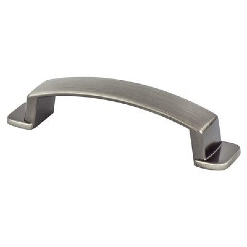 Berenson Oasis Zinc Arch Pull - Brushed Tin