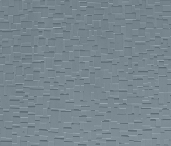 Johnsonite Windsor Blue Cubis Solid Color Rubber Tile - Textured - 24" X 24"
