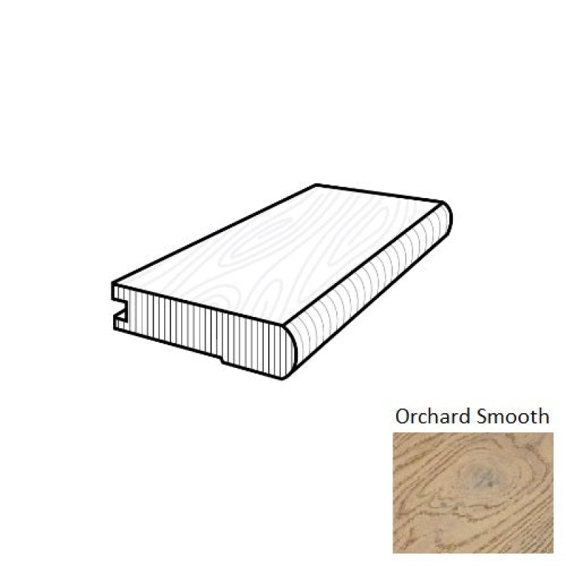 Smooth Hardwood Flush Stair Nose 2.33" x 78"