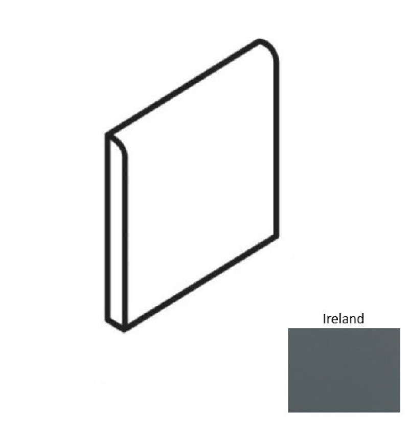 Color Complements Ireland Ceramic Floor & Wall Trim - 6" X 6" Bullnose - Matte