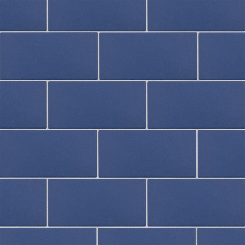 Piscina Cobalt With Biotech Porcelain Tile - Matte - 9 5/8" X 19 1/2"