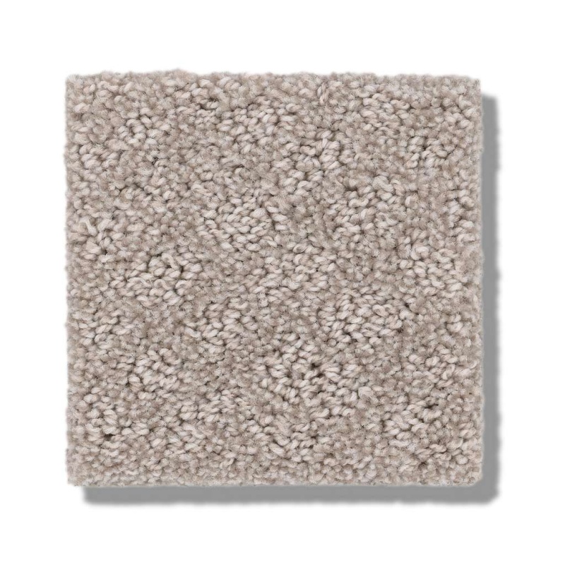 Foundations Chic Shades Fossil Path Nylon Carpet - Pattern