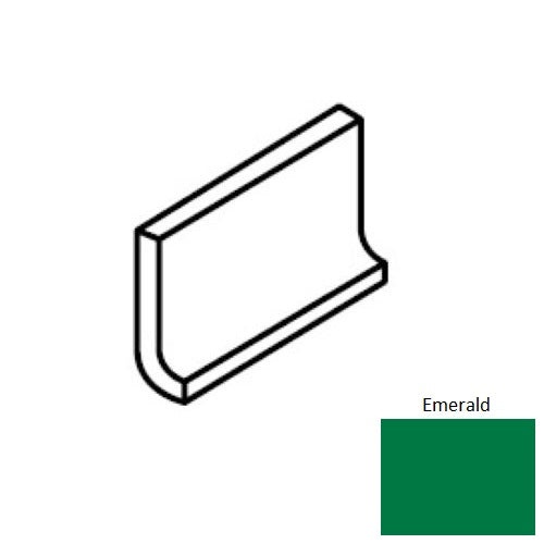 Color Wheel Classic Emerald Ceramic Wall Trim