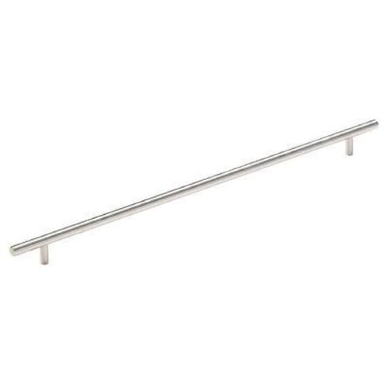 Bar Pulls Carbon Steel Bar Cabinet Pull - Sterling Nickel