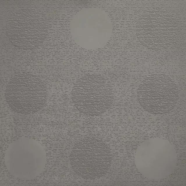 Johnsonite Stone Cottage Tic Tac Toe Circulinity Rubber Tile - Textured - 24" X 24"